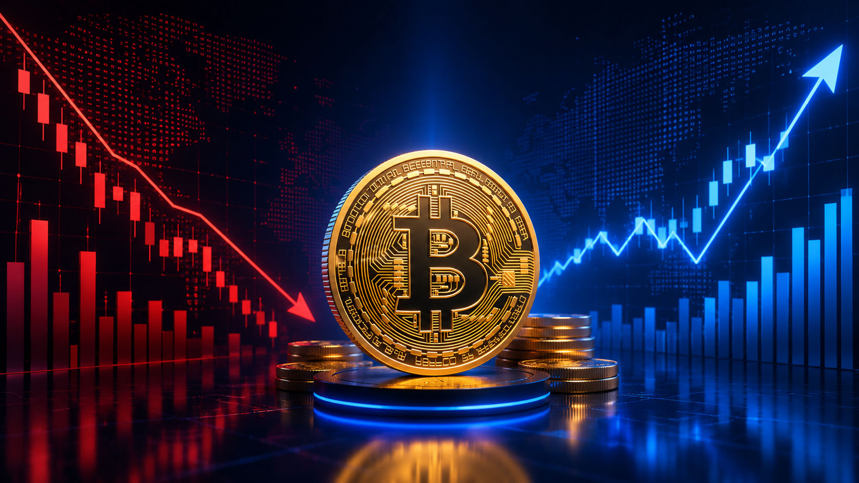 بیت کوین در برابر سقوط سهام فناوری مقاومت کرد | بررسی وضعیت بازار کریپتو