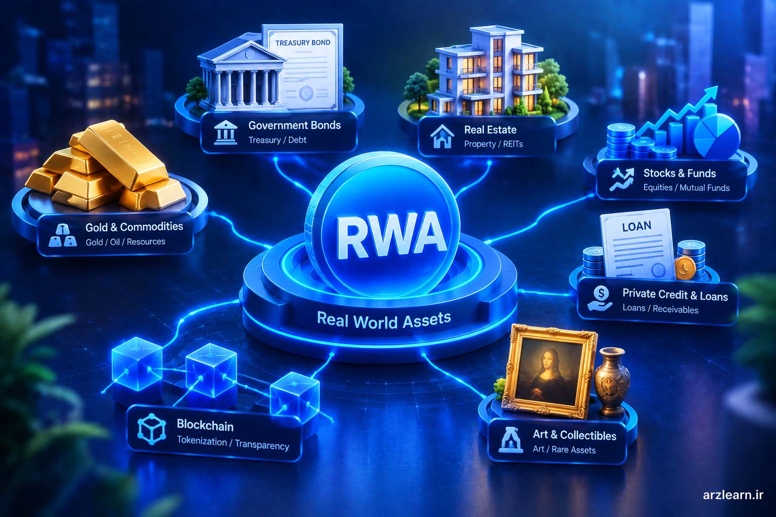 RWA چیست؟ آموزش توکن‌سازی دارایی‌های واقعی به زبان ساده