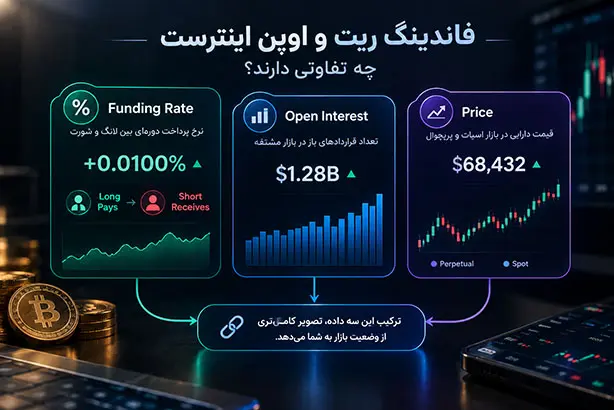 فاندینگ ریت و Open Interest